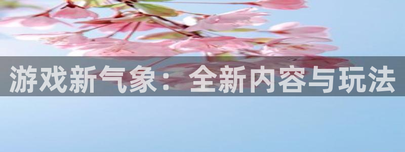 长征娱乐手机网页版登录：游戏新气象：全新内容与玩法